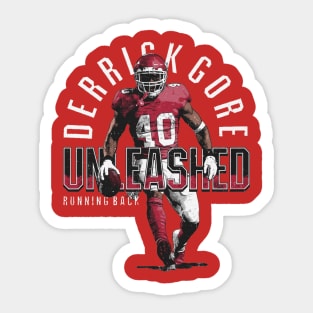 Derrick Gore Kansas City Unleashed Sticker